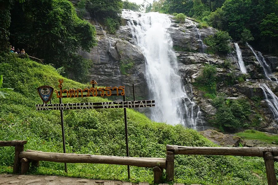 Wachirathan Waterfall in Doi Inthanon National Park