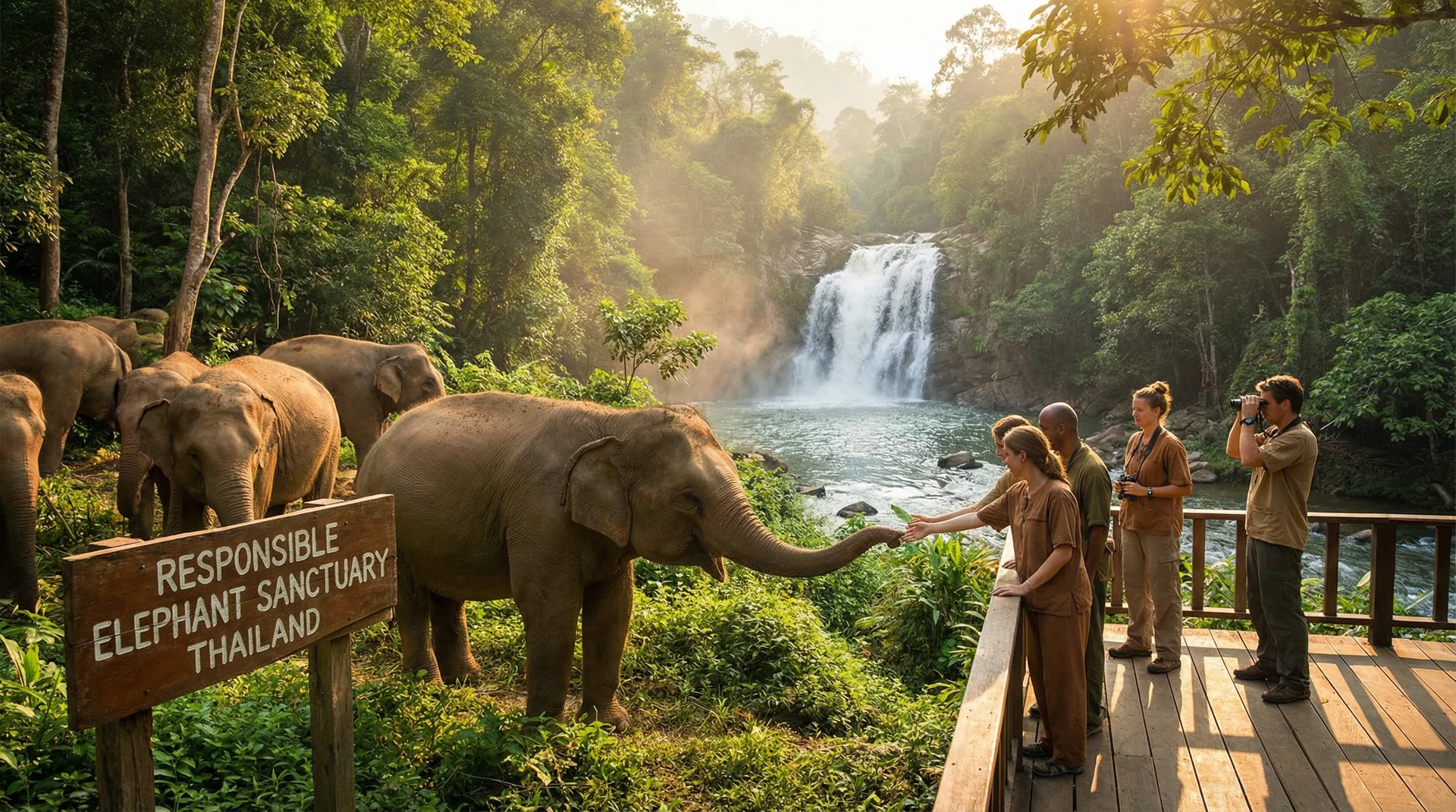 One Day Trek & Elephant Care